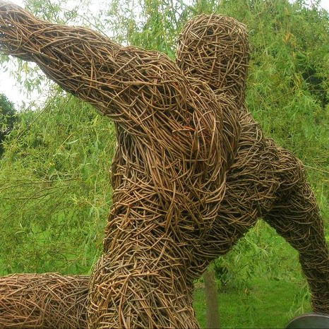 discus willow sculpture
